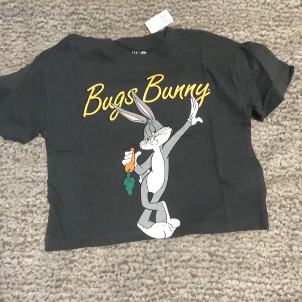 Gap kids x Warner bros girls bigs bunny tee Sz S(6-7) NWT